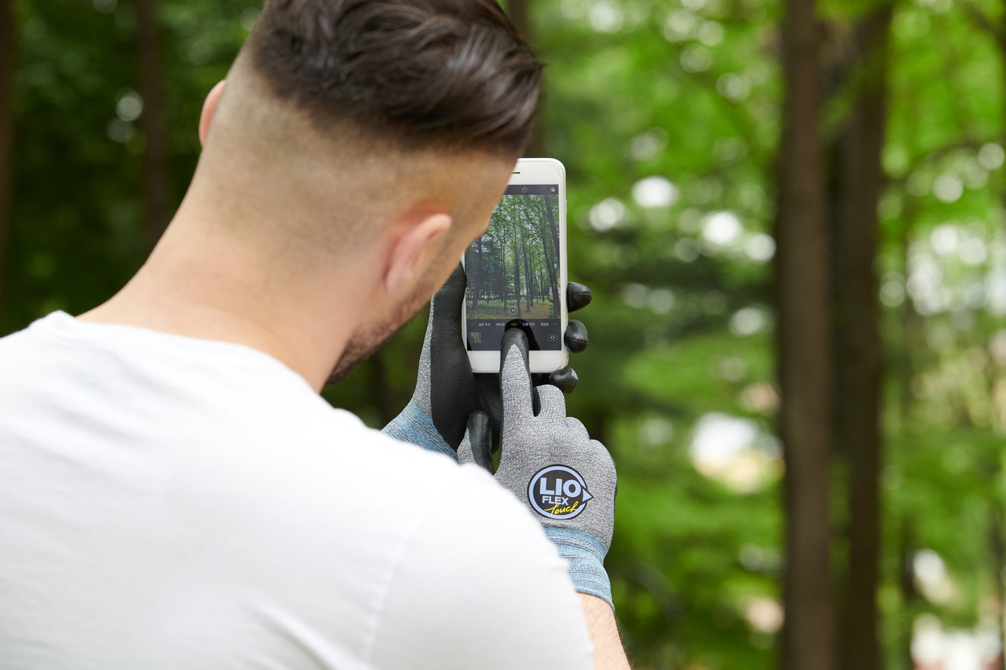 LIO FLEX Touch Screen NBR Foam Coated Work Gloves