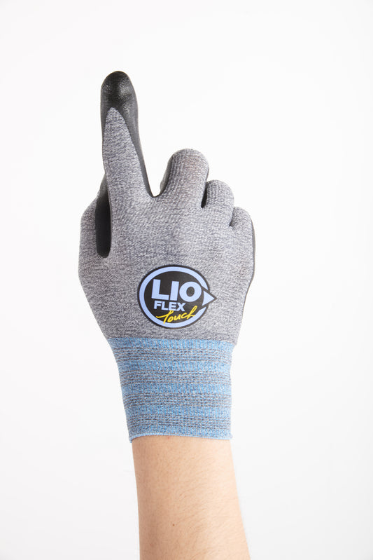 LIO FLEX Touch Screen NBR Foam Coated Work Gloves