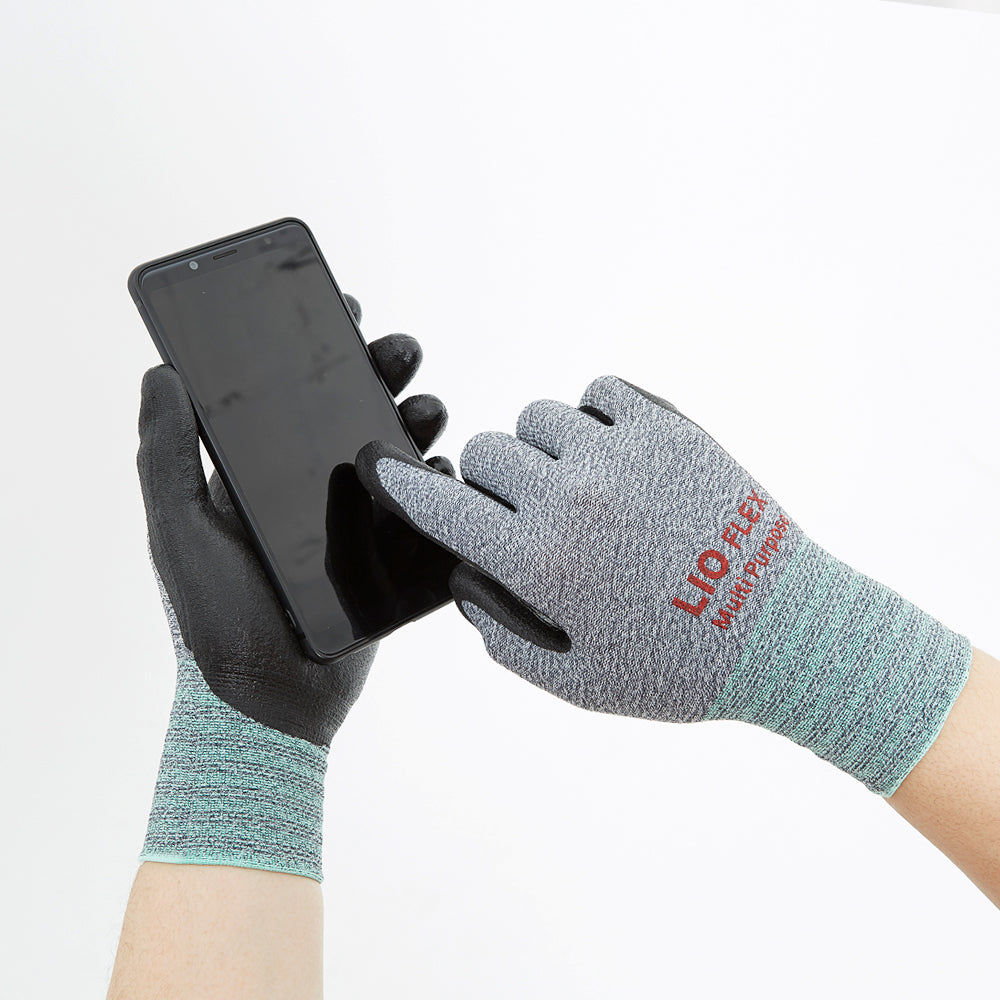 LIO FLEX Multi Purpose NBR Foam Coated Work Gloves