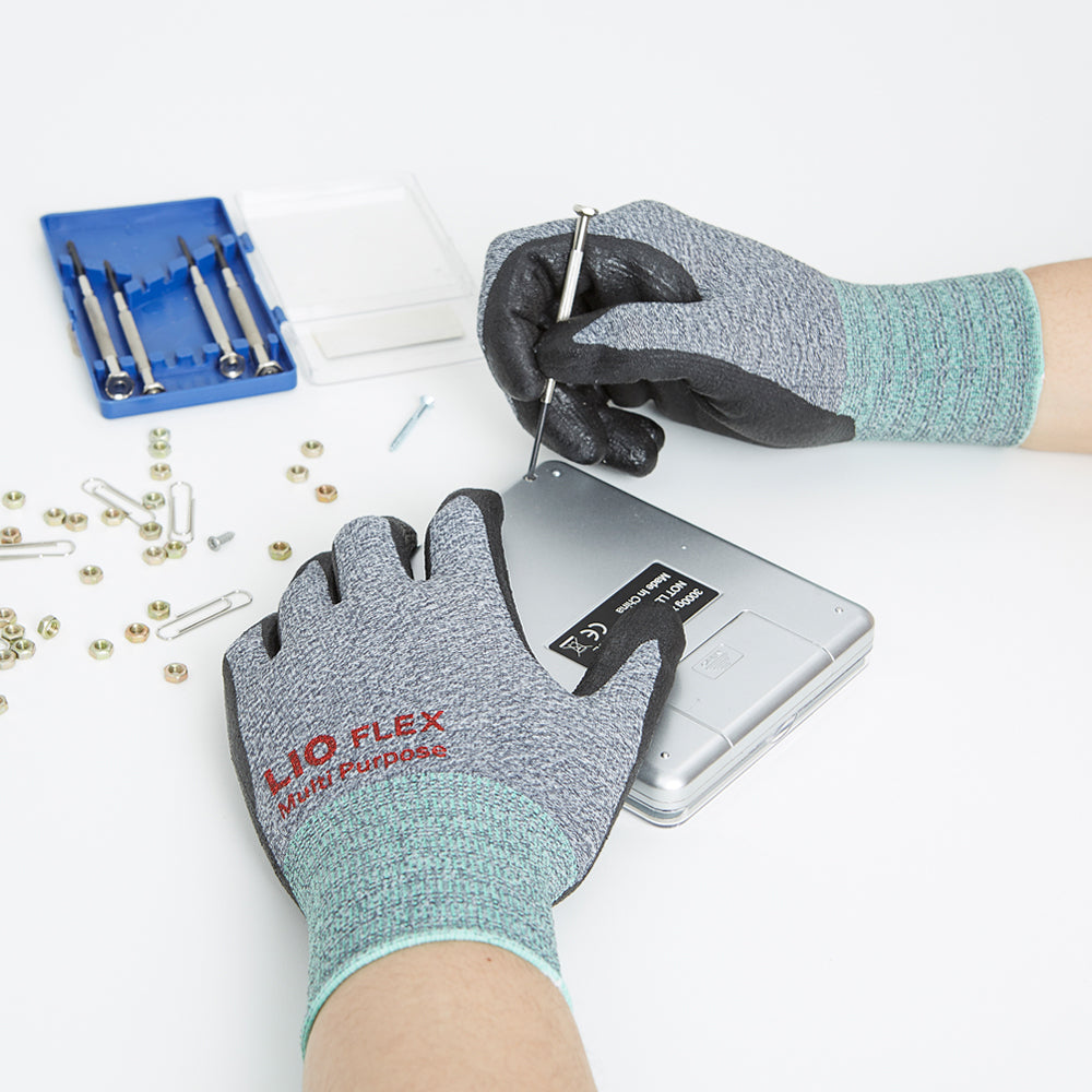 LIO FLEX Multi Purpose NBR Foam Coated Work Gloves