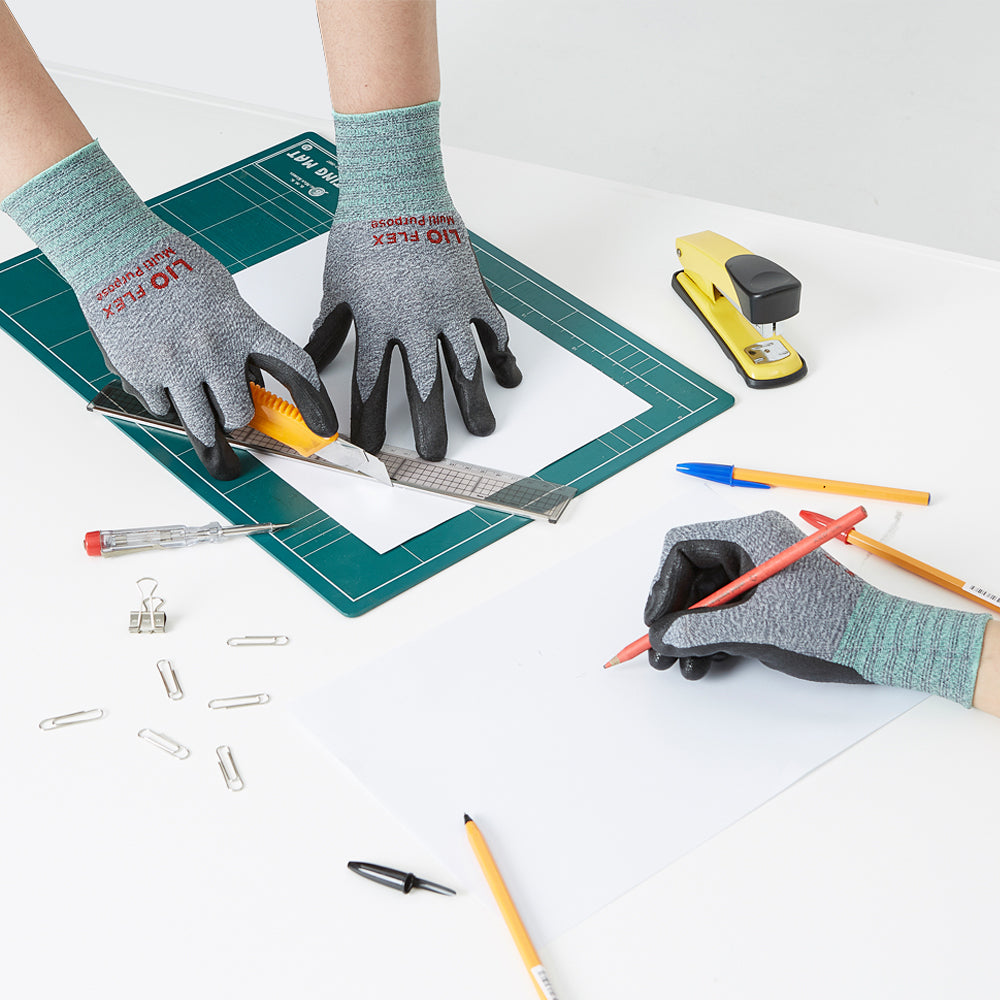 LIO FLEX Multi Purpose NBR Foam Coated Work Gloves