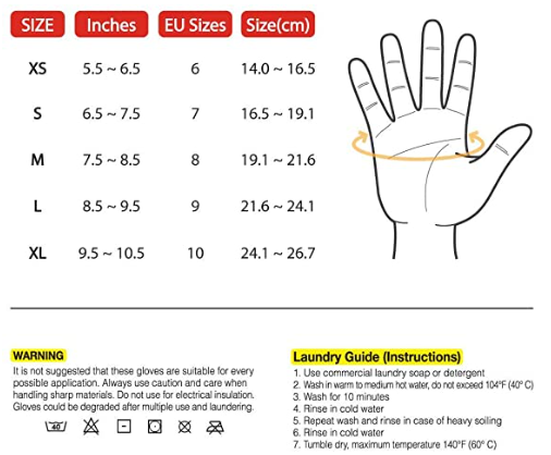 LIO FLEX Cool NBR Foam Coated Work Gloves