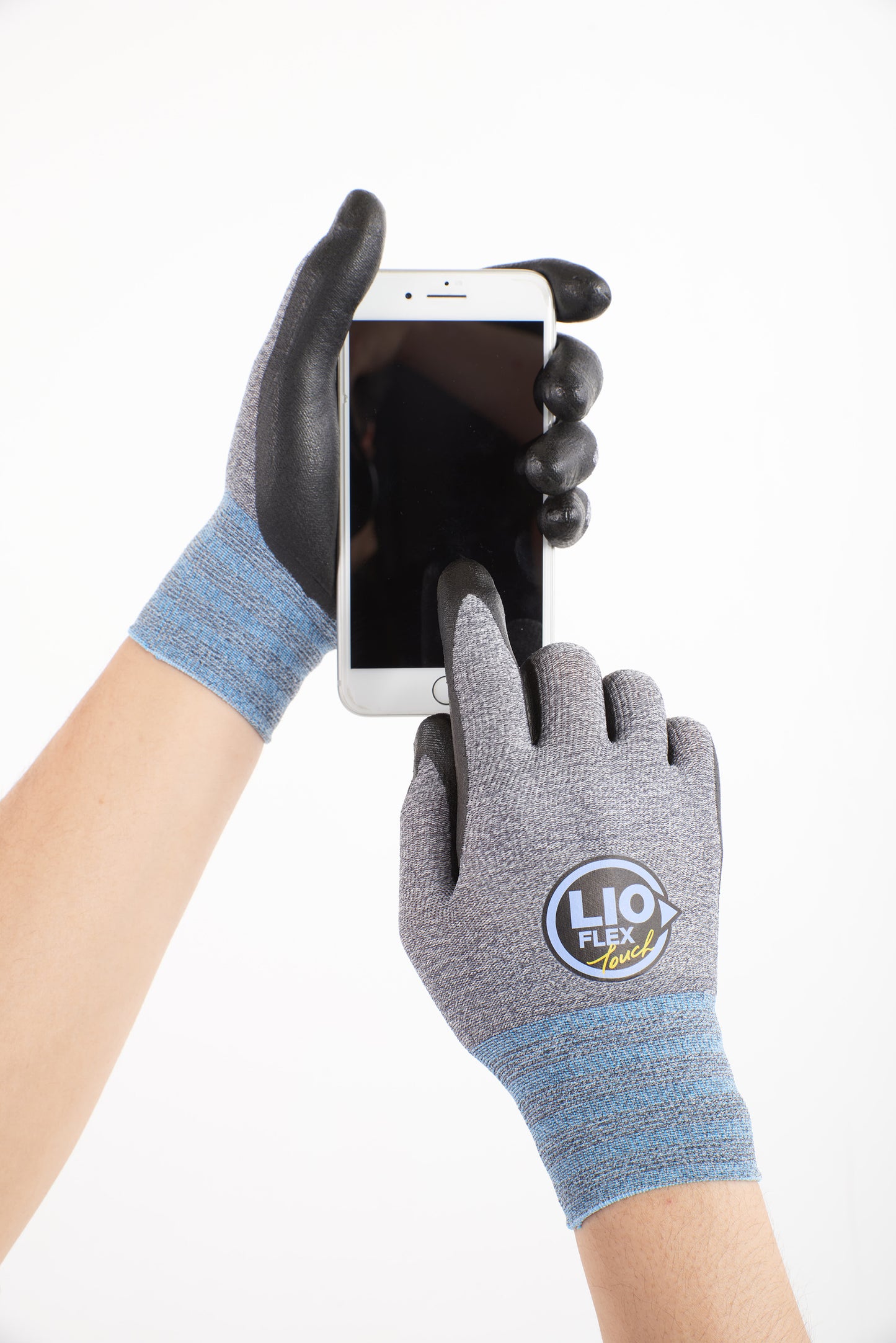 LIO FLEX Touch Screen NBR Foam Coated Work Gloves