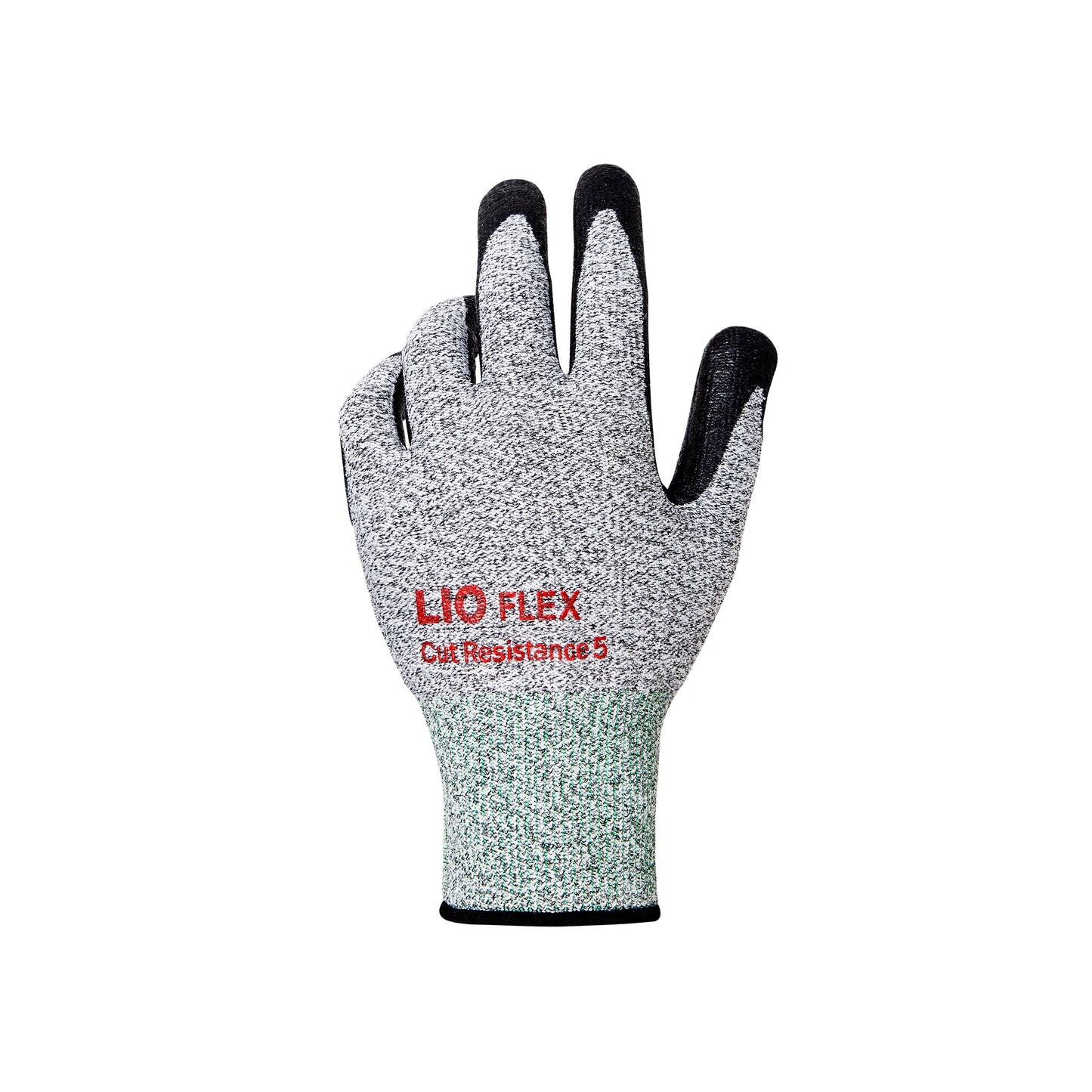 LIO FLEX Level 5 Cut Resistance NBR Foam Coated Work Gloves