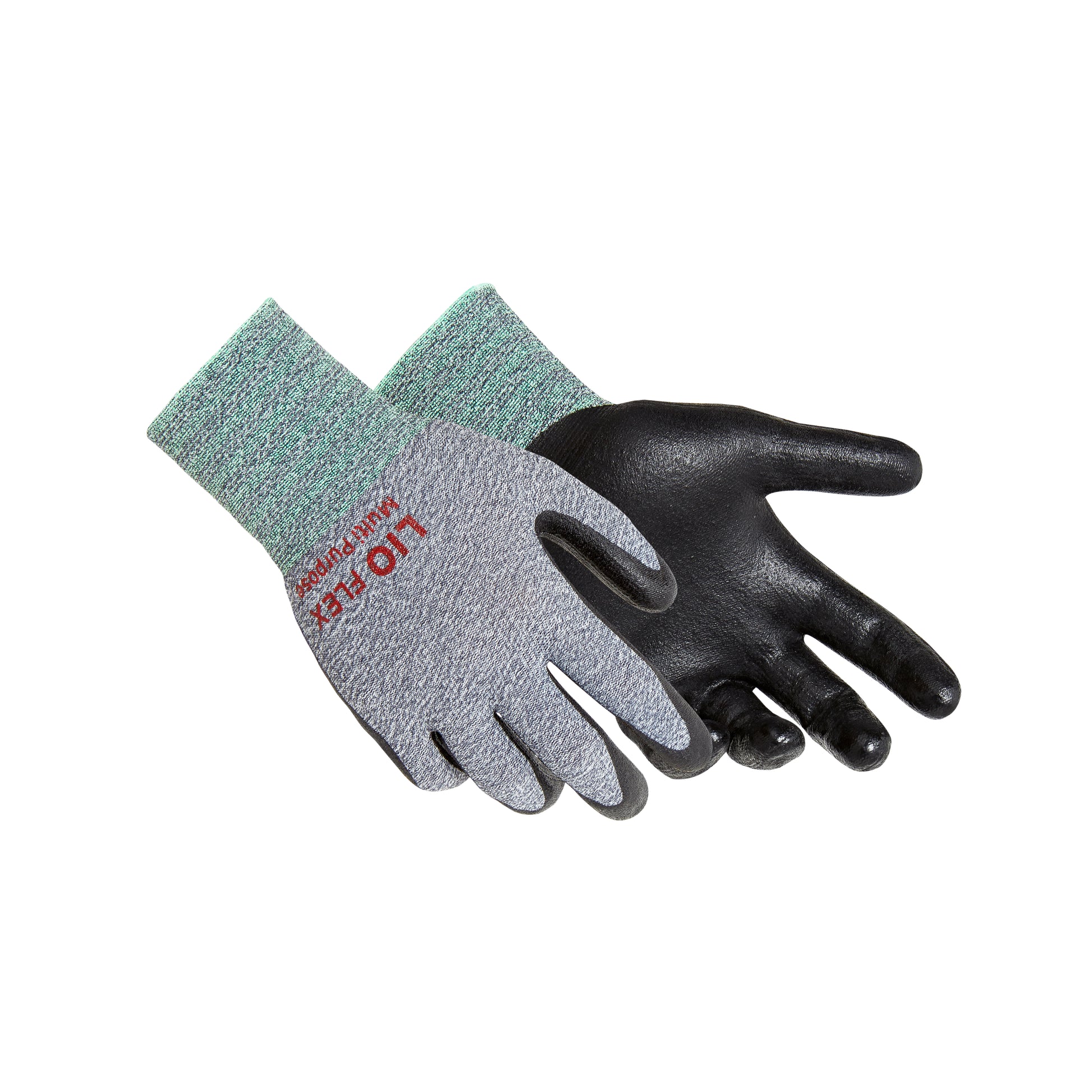 Lio Flex Touch Screen Gloves - 3 Pairs, Work Gloves Men & Women, Gloves with [10 Touchscreen fingers], Safety Work Gloves for Men & Women, Thin