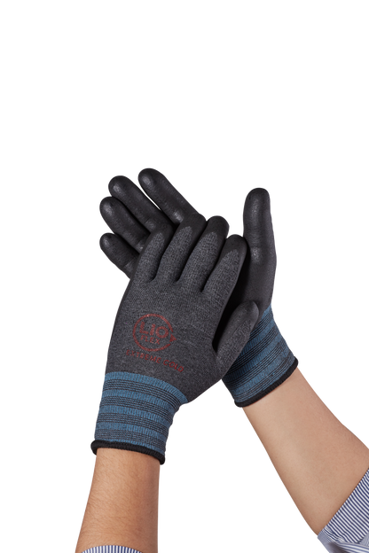 LIO FLEX Extreme Cold Weather Winter Fleece NBR Foam Coated Work Gloves